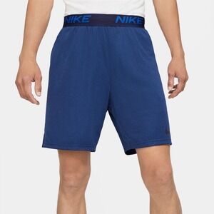 Nike Men's Training Shorts Dri Fit‎ Veneer CZ1265 455 Blue Size Small NEW